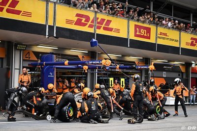 McLaren F1 a des idées pour améliorer ses arrêts au stand