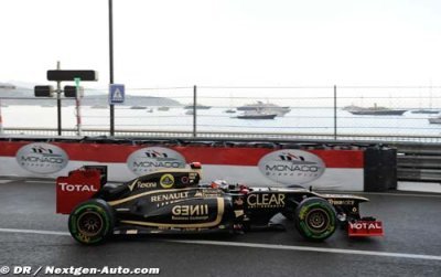 Allison&nbsp;: La Lotus E20 à l’aise à Monaco