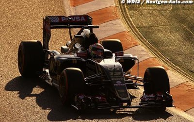 Lotus signe le meilleur temps de cette première journée