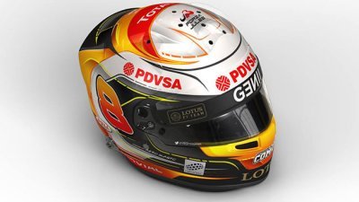 Romain Grosjean dévoile son nouveau casque