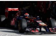 Kvyat a beaucoup roulé... pour la première fois