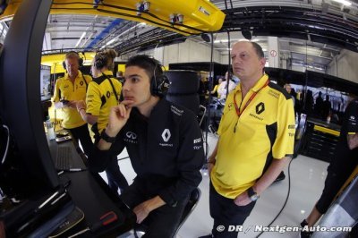 Il y avait 3 pilotes en piste pour Renault F1 ce vendredi
