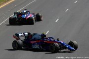 Kvyat plutôt performant, Albon encore hésitant à Melbourne