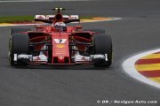 Spa, FP3: Räikkönen leads Ferrari 1-2 in final practice