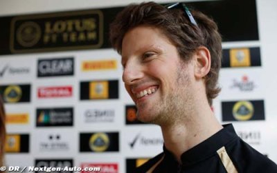 Grosjean confiant d’être plus fort en 2013