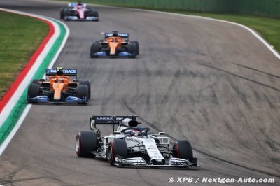 Kvyat manque le podium de peu mais s’est ’amusé’ à Imola
