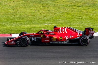 Vettel abattu malgré sa 2e place à Mexico
