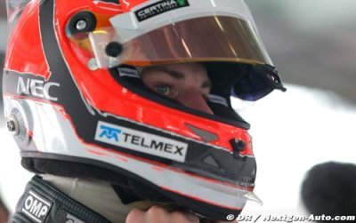 Un casque de Hülkenberg pour aider les victimes des inondations