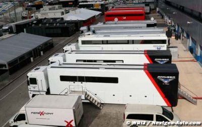 La Marussia MR03 est enfin partie vers Jerez