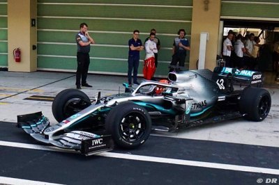 George Russell au volant de la Mercedes F1 dès demain