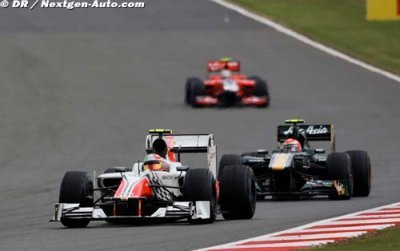 Les pilotes HRT heureux de reprendre à Spa