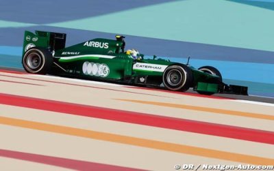 Caterham&nbsp;: Bonne journée pour Marcus Ericsson