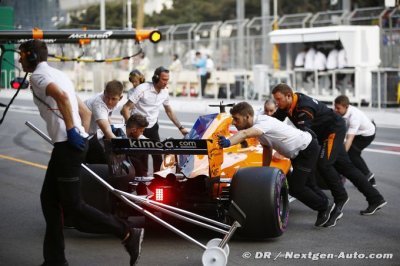 Alonso vise les points à Singapour pour McLaren