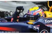 Webber félicite Vettel