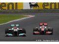 Massa compare les 'incroyables' Schumacher et Hamilton