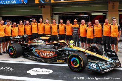 Norris : La MCL36 n’a pas été conçue pour me convenir