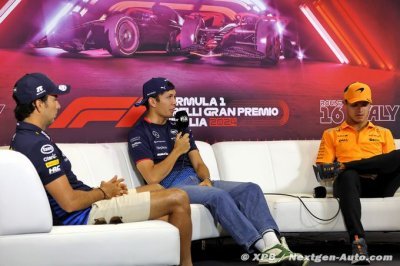 Albon, Norris et Perez conseillent à Colapinto de ’profiter de son arrivée en F1’