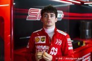Leclerc ne pense pas trop au statut de star des pilotes Ferrari