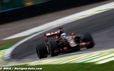 Qualifying - Brazilian GP report: Lotus Mercedes