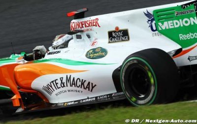 Adrian Sutil est optimiste avant le GP du Brésil