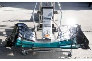 Nouvel aileron avant pour Mercedes en Chine