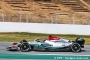 Russell voit Mercedes derrière Ferrari et McLaren pour le moment