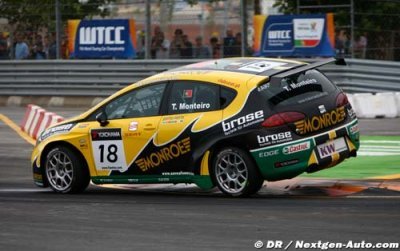Tiago Monteiro is racing in China this weekend