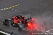 Leclerc a roulé en qualif pour progresser avec Ferrari sur le mouillé