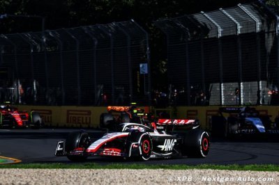 Hülkenberg termine 7e et marque ses premiers points pour Haas F1
