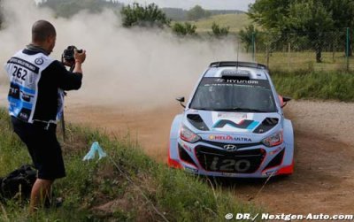 Neuville meilleur temps du shakedown en Espagne