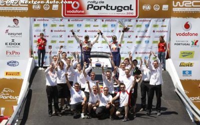 Ogier n’oublie pas de remercier Citroën