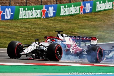 Raikkonen assume son erreur au départ de la course