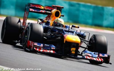 Vettel a du mal avec l’équilibre de sa RB8