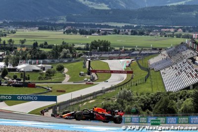 Styrie, EL1&nbsp;: Verstappen devance Gasly et Hamilton à Spielberg
