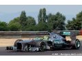 Mercedes cherche toujours la cause de la casse du V8 de Rosberg