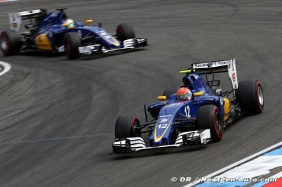 FP1 & FP2 - German GP report: Sauber Ferrari
