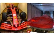 Leclerc a reçu sa Ferrari SF90 en cadeau de la part de la Scuderia
