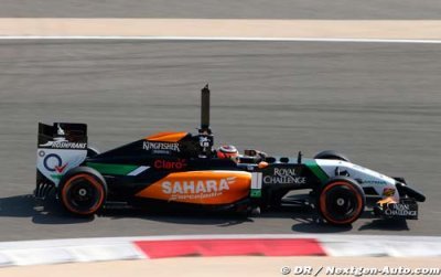 Hulkenberg and Force India on top in Bahrain