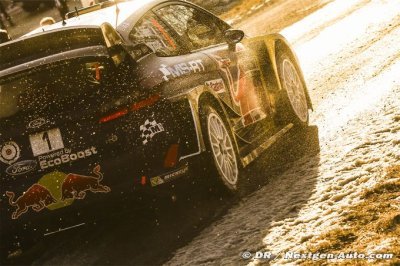 Strong start for M-Sport with Ogier and Tanak in podium position