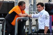 Règles de bataille en piste : Wolff et Brown mettent la pression sur la FIA