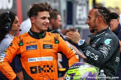 Norris comprend Hamilton&nbsp;: ’Je ferais sûrement la même chose à sa place’