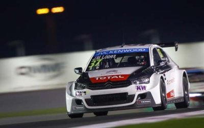 Losail, Course 1&nbsp;: López remporte la 1ère course nocturne du WTCC