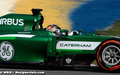 Caterham dans le fond du classement