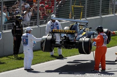 Renault F1 reste confiante malgré une 1ère journée difficile au Canada