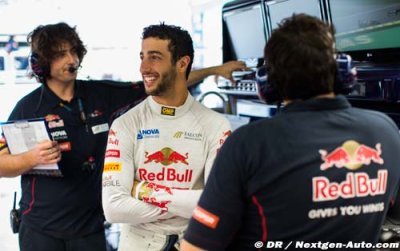 Ricciardo est pressé de se mesurer à Vettel