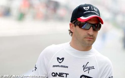 Glock au travail dans le simulateur de McLaren