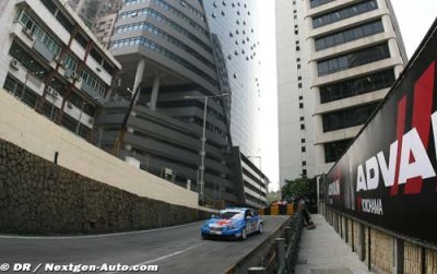Macau - Huff on pole, just like last year