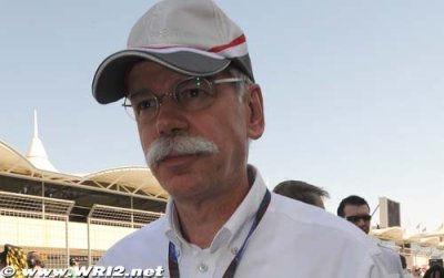 No F1 discussion with chairman Zetsche - Mercedes