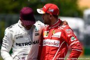Hamilton, un pilote très rapide mais pas imbattable selon Vettel