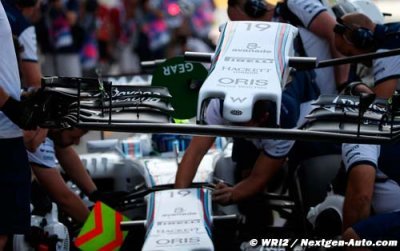 Williams a entamé le travail sur sa voiture 2016